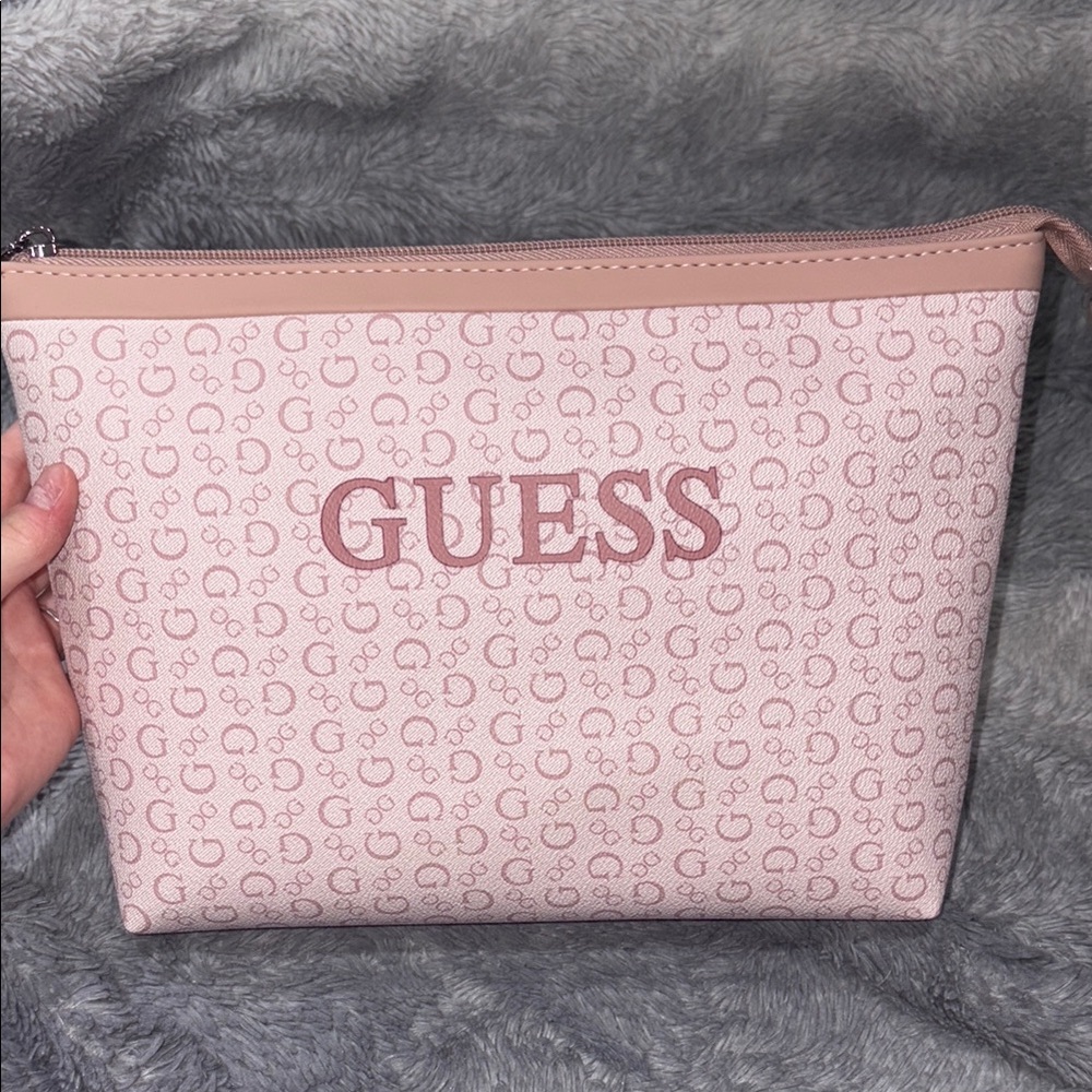GUESS Pink Logo Women's Bag